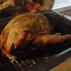 Turkey Roasted and Champagne-Basted Turkey
