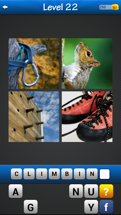 Android application Words &amp; Pics ~ 4 pics 1 word screenshort