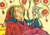 Из Codex Manesse, Германия, 13 век