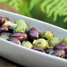 Citrus-Marinated Olives