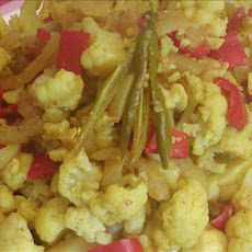 Curried Cauliflower Florets (sweet  & Spicy)