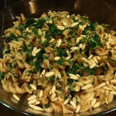 Eggplant Caponata Pasta Salad (Vegan)