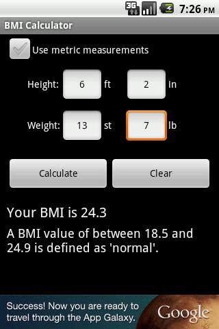 BMI Calculator