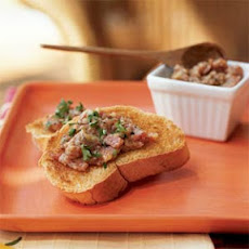Peppered Garlic Confit with Prosciutto