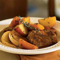 Braised Herb Chicken Thighs with Potatoes