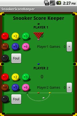 Snooker Score Keeper