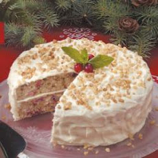 Cranberry Layer Cake