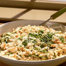Perciatelli with Zucchini and Breadcrumbs