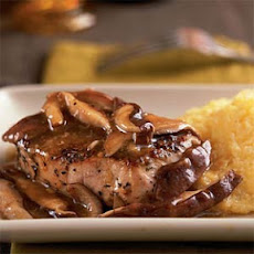 Herbed Pork with Sauteed Wild Mushrooms