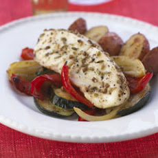 Broiled Halibut With Warm Lemon Shallot Sauce
