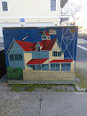 Beach House Box Mural