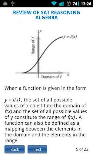 SAT Algebra Functions