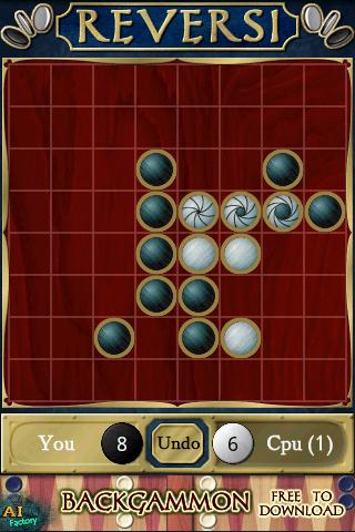 【免費棋類遊戲App】Reversi Free-APP點子