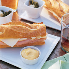 Ham and Swiss Sandwich