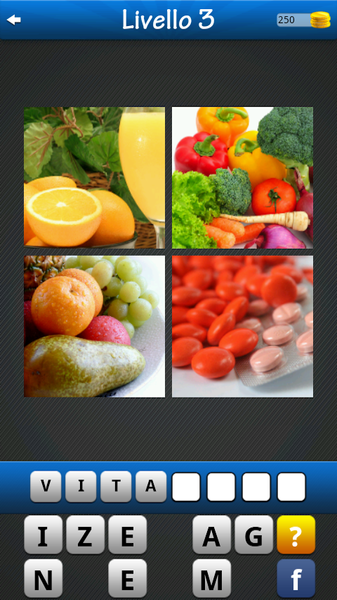 Android application Photo Quiz ~ 4 Pics 1 Word screenshort