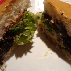 Mushroom Swiss Veggie Burger