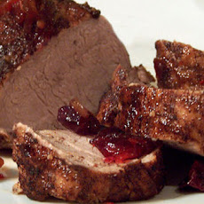 Cinnamon-Cranberry Pork Tenderloin