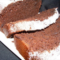 Luscious Low Fat Chocolate Pound Cake