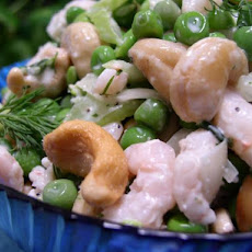 Cashew, Shrimp & Pea Salad