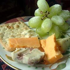 Frosted Green Grapes for Garnish