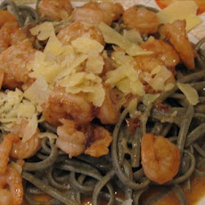 Chipotle Shrimp or Scallop Scampi With Fettuccine