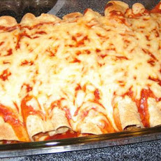 Easy Cheesy Beef Enchiladas