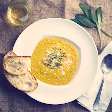 Tuscan White Bean Soup with Sage