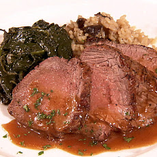 Pan Roasted Filet Mignon with Rum-Red Chile Sauce
