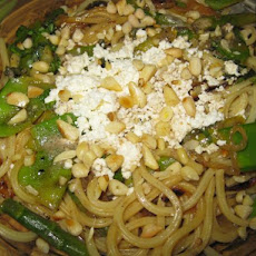 Pasta With Sugar Snap Peas, Asparagus, Ricotta and Brown Butter