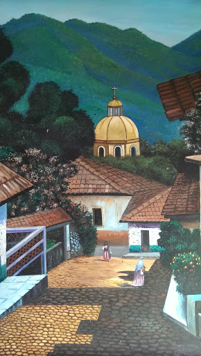 Mexico Village Mural 