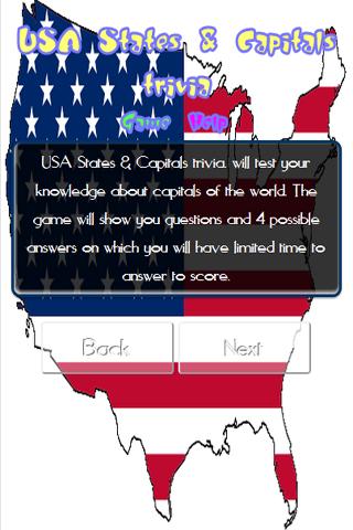 USA capitals trivia