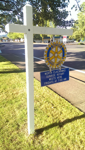 North Clackamas Sunrise Rotary Sign