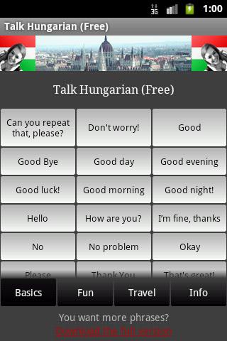 Talk Hungarian Free