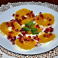 Gianfranco's Boozy Orange and Pomegranate Fruit Salad
