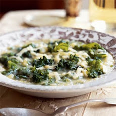 Potato-Kale Soup with Gruyère