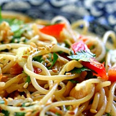 Sesame and Cilantro Vermicelli Salad