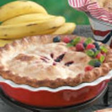 Blueberry Raspberry Pie