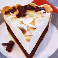 Marshmallow Black-Bottom Pie