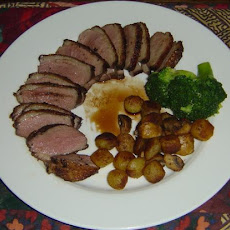 Crispy Balsamic Duck Breasts
