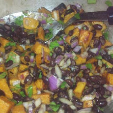 Black Bean and Sweet Potato Salad