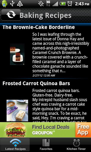 【免費書籍App】Baking Recipes FREE-APP點子