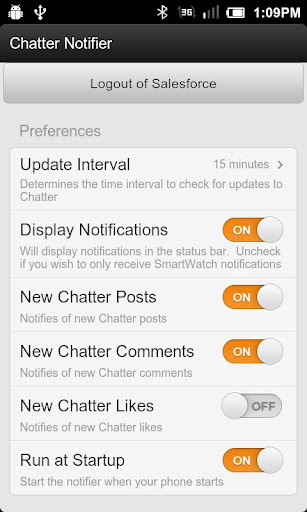 Chatter Notifier