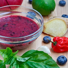 Blueberry and Basil Habanero Salsa