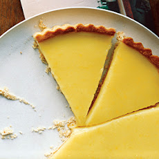 Lemon Curd Tart with Olive Oil