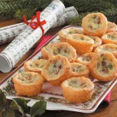 Ham N Cheese Quiches