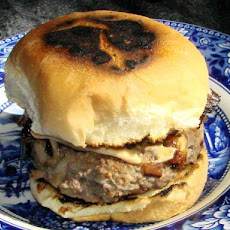 Apple and Cheddar Burgers