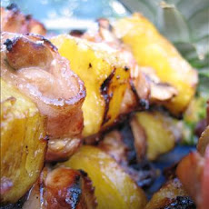 Chicken and Bacon Shish Kabobs