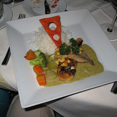Red Snapper With Red Curry Carrot Sauce for Two