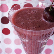 Cherry and Papaya Smoothie