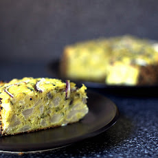 Cauliflower and Parmesan Cake
